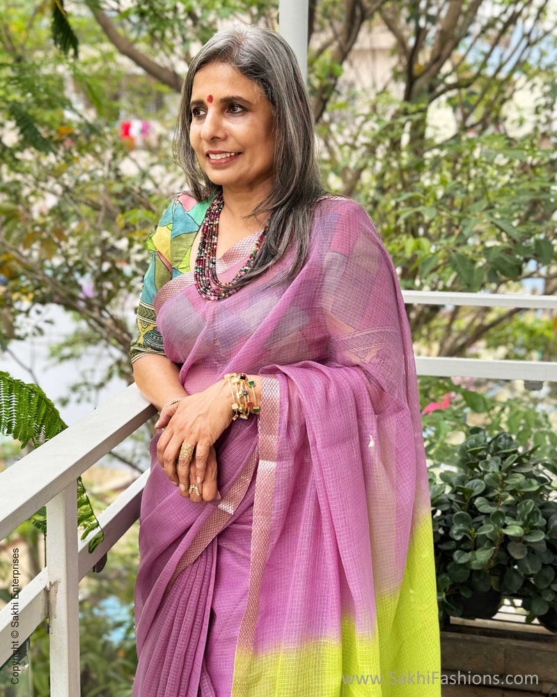 EE-X01175 Kalamkari Kota Cotton Sari