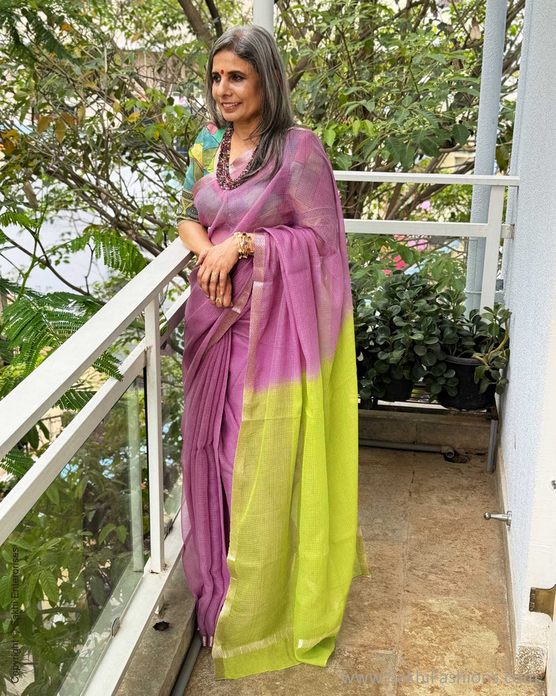 EE-X01175 Kalamkari Kota Cotton Sari