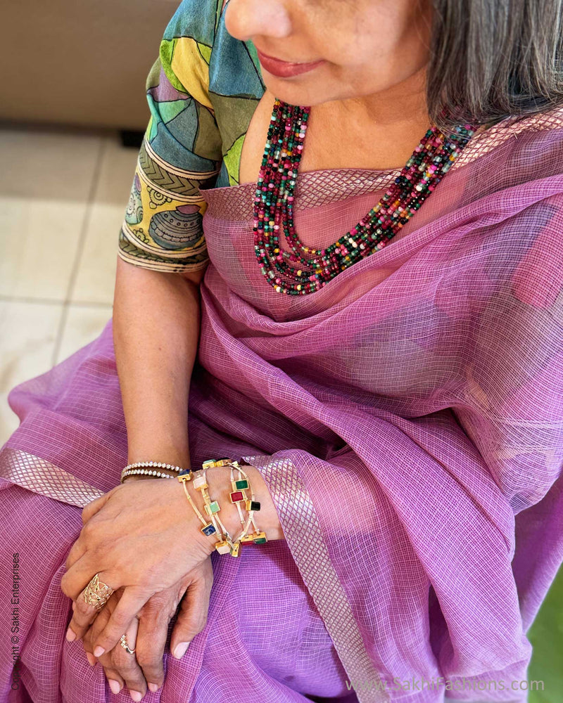 EE-X01175 Kalamkari Kota Cotton Sari