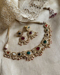 AJ-X02779 Meena Necklace Set