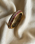 AJ-X02821 Pink Meena Bangle