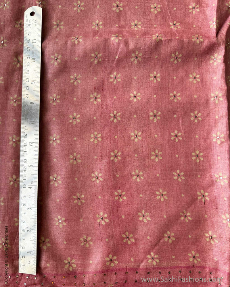 BL-X03039 Pink Tussar Badla