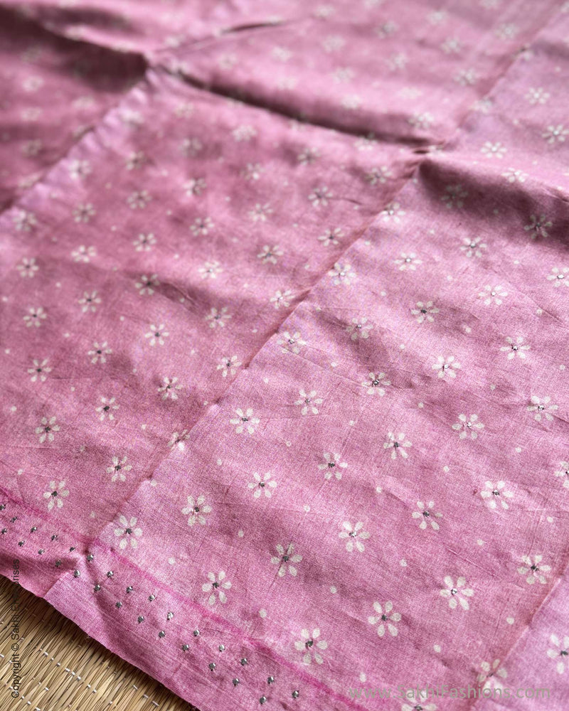 BL-X03039 Pink Tussar Badla