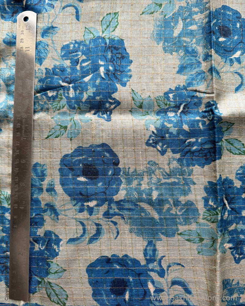 DP-X03037 Floral Tussar Sari