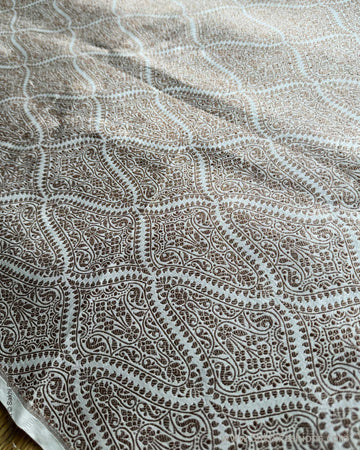 BL-W11204 White Banarsi Blouse