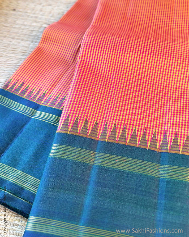 DP-Y04404 Mustard Pink Kanjeevaram