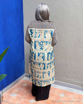 EE-X11505 Kalamkari Indigo Shirtdress