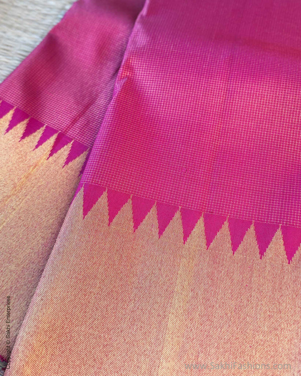 EE-Y04202 Magenta Pink Kanjeevaram
