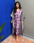 EE-X09042 Silk Batik Kaftan