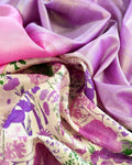 DP-X03963 Cream Floral Kanchi Sari