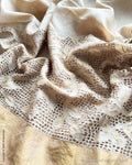 DP-X03663 Cutwork Tussar Saree