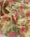 BL-X03719 Yellow Tissue Blouse