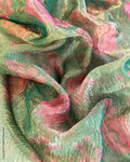 BL-X03721 Green Tissue Blouse