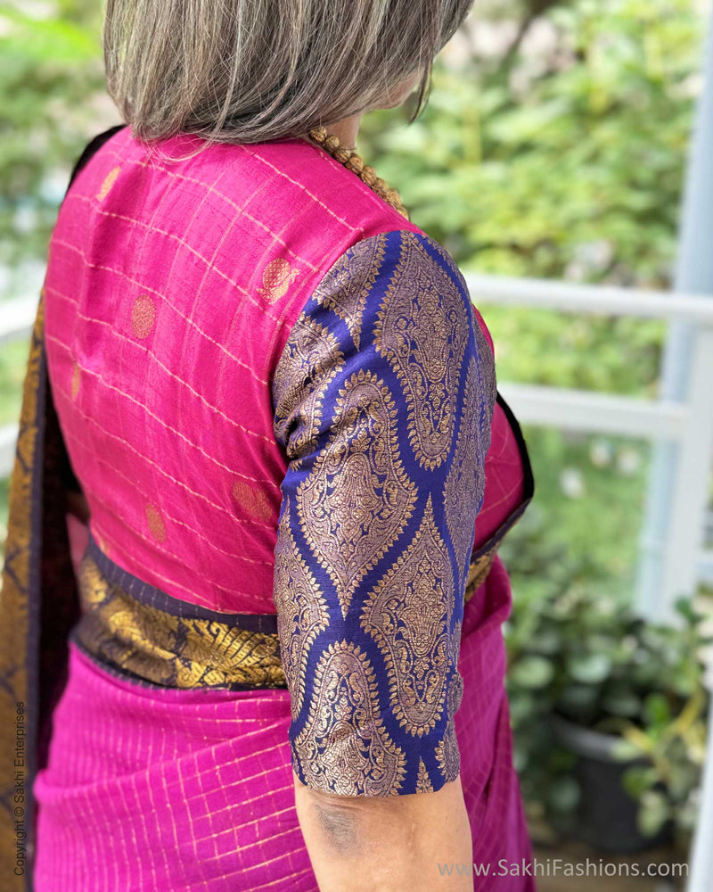 EE-X02627 Pink Madurai Cotton