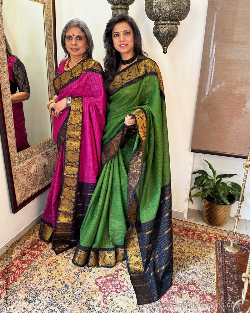 EE-X02628 Green Madurai Cotton