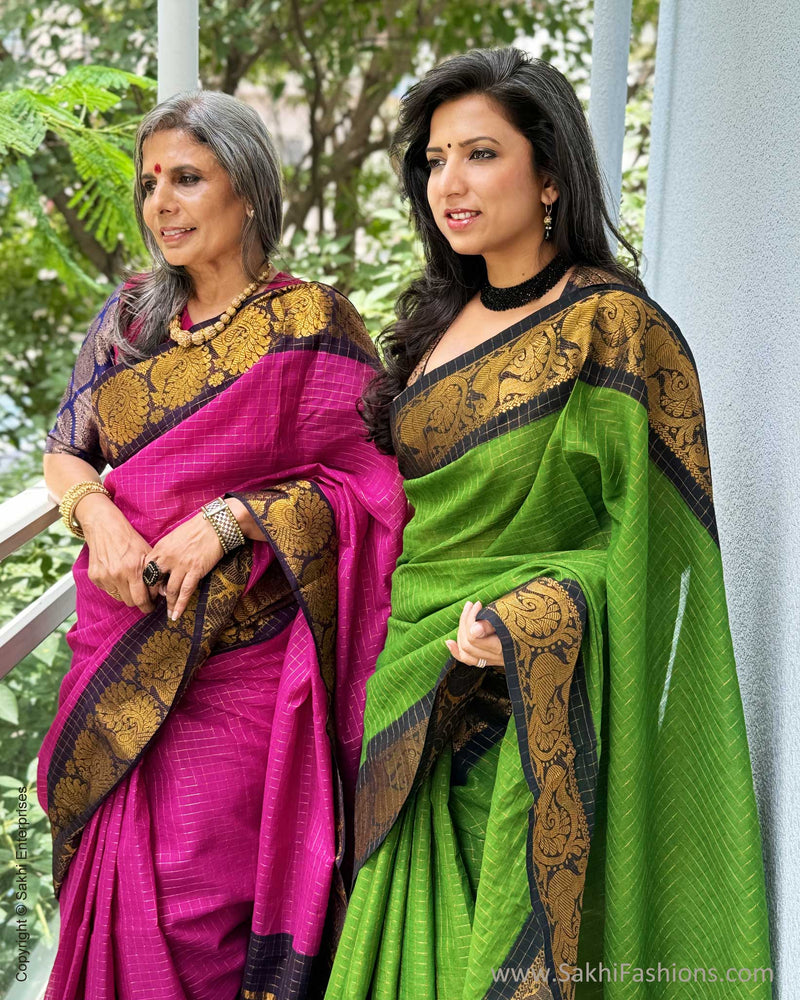 EE-X02628 Green Madurai Cotton