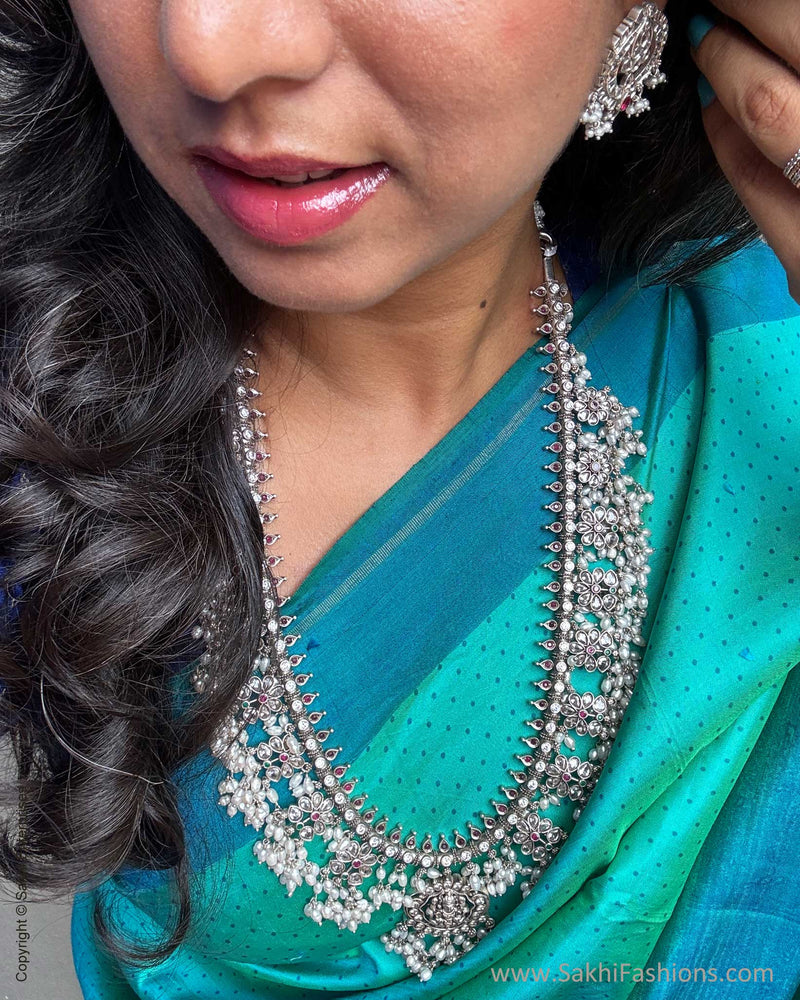 EE-X04005 Blue Kanjeevaram Silk