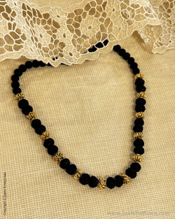 AS-X05470 Silver Gold Mala