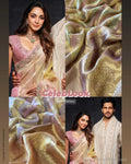 DP-X05258 Pink Banarsi Georgette