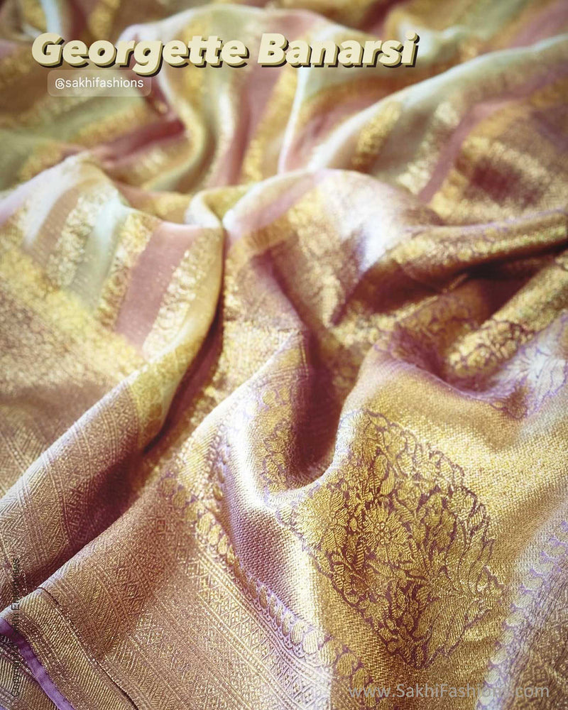 DP-X05259 Lilac Banarsi Georgette