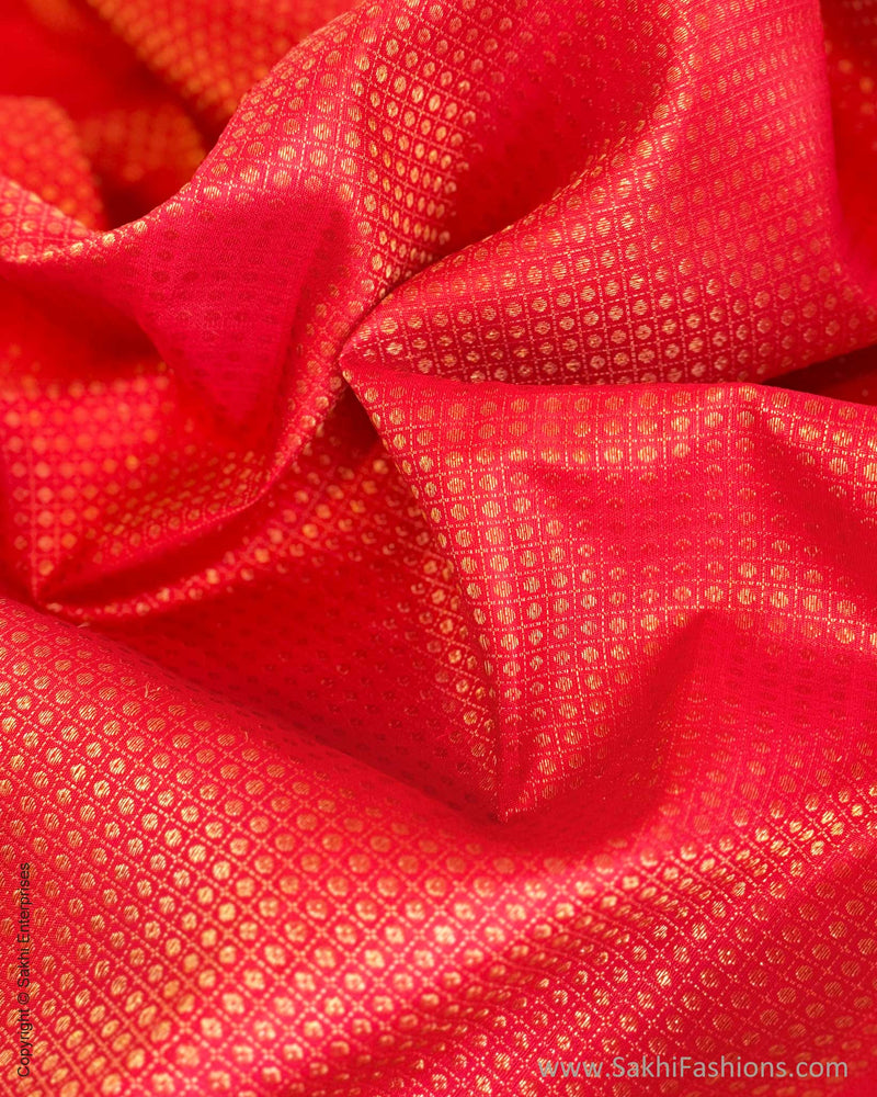 BL-X06514 Red Kanchi Blouse