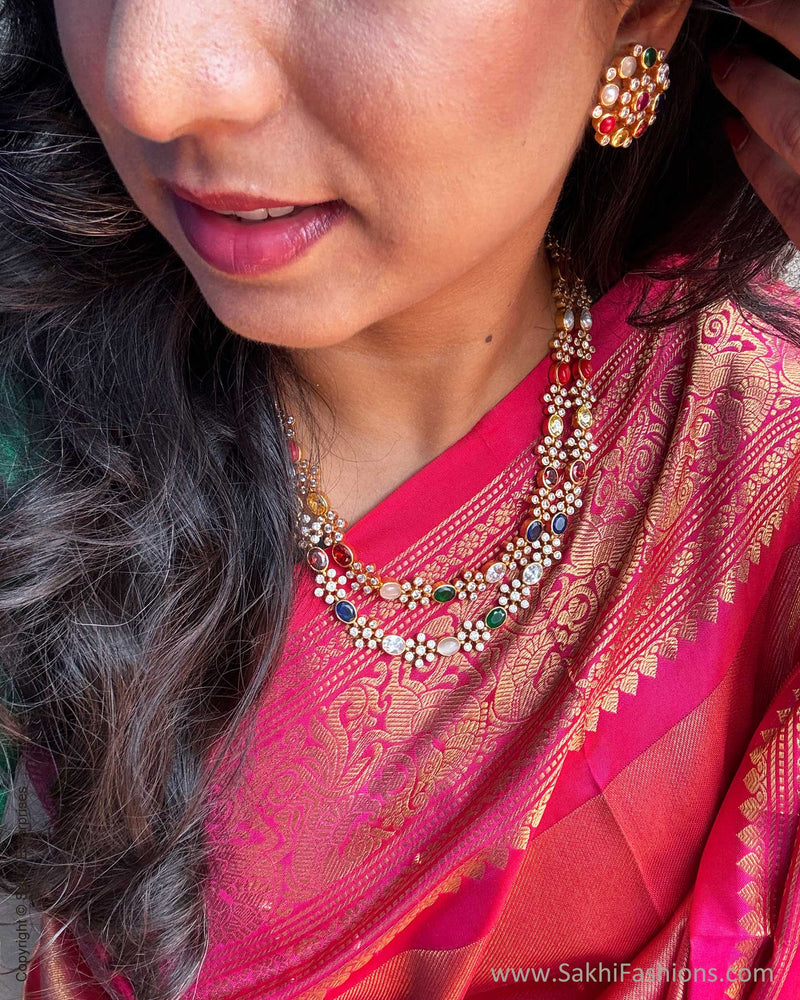 EE-X06263 Pink Kanchi silk sari