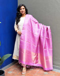 EE-X06262 Lilac Kanchi Dupatta