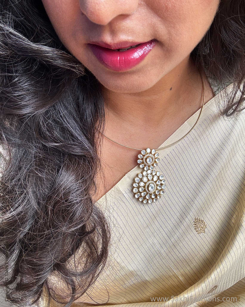 EE-X04812 Cream Kanchi silk sari