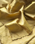 DP-X06738 Yellow Gold Tissue Chanderi