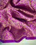 BL-X01934 Kanchi Violet purple Blouse