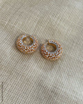 AJ-X06003 Gold Diamante Chandbali