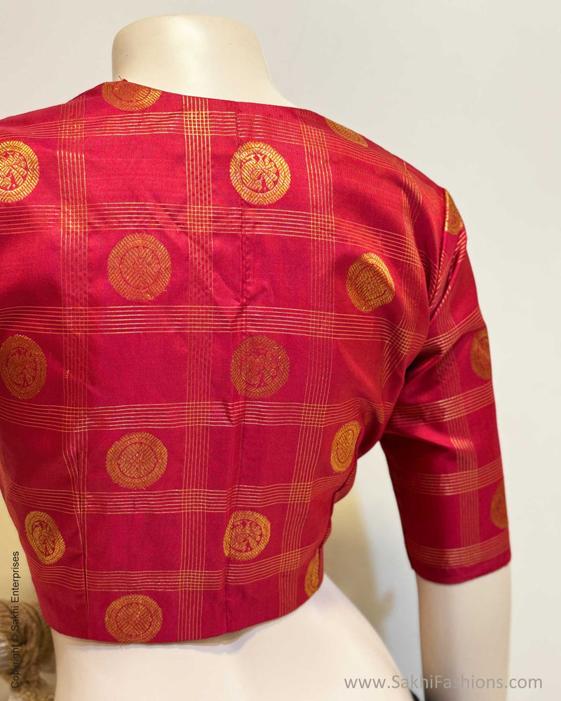 BL-X04833 Red Check Kanchi