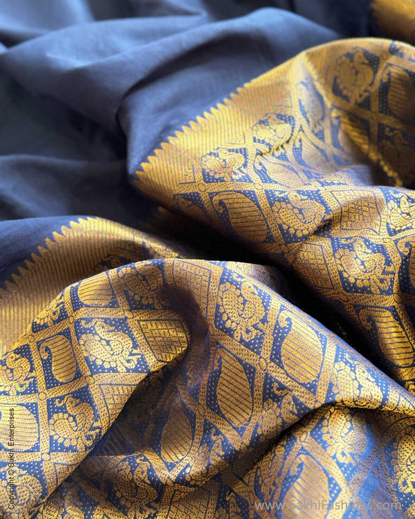 EE-X06367 Black Madurai Cotton