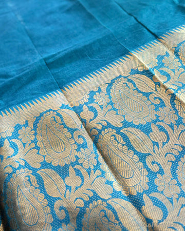 EE-X06364 Blue Madurai Cotton