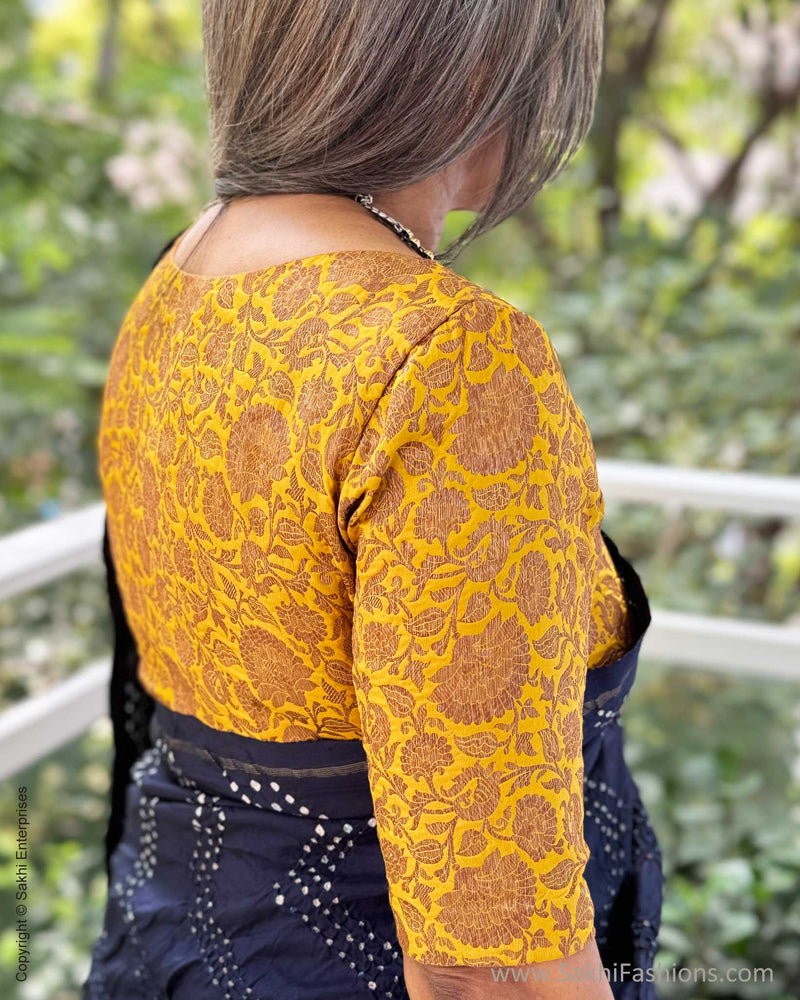 EE-X06635 Blue Bandhini Kanchi