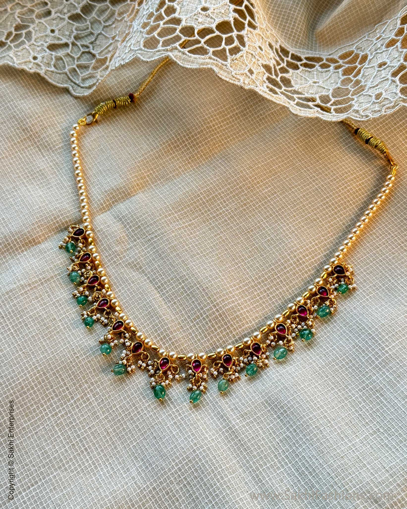 AJ-X09357 Pearl Multi Mala