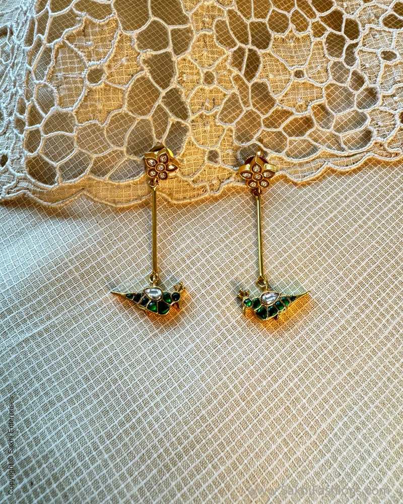 AS-X09843 Parrot Earring