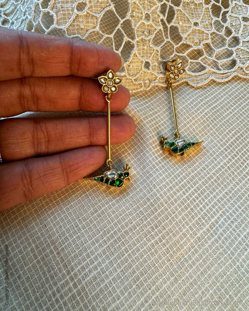 AS-X09843 Parrot Earring