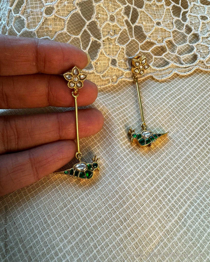 AS-X09843 Parrot Earring