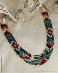 AJ-X09611 Shaded Bead mala