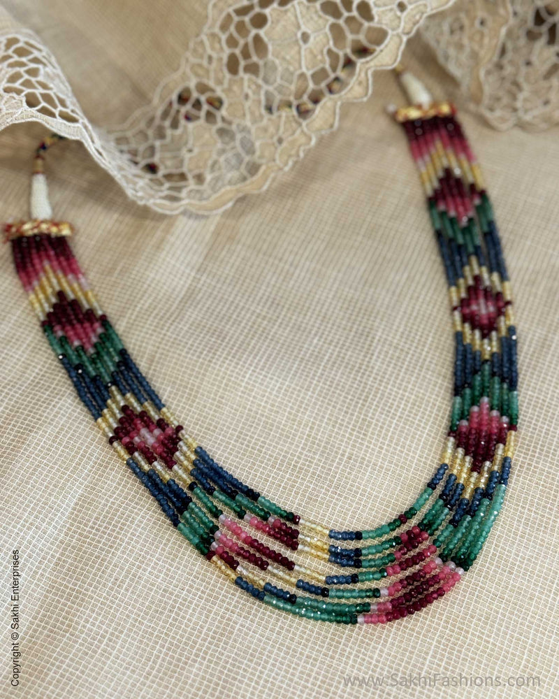 AJ-X09611 Shaded Bead mala