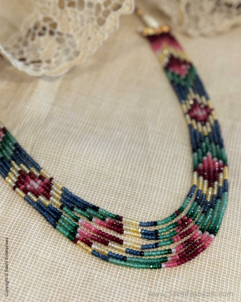AJ-X09611 Shaded Bead mala