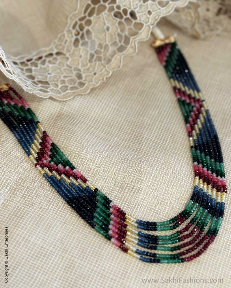 AJ-X09612 Shaded Bead mala