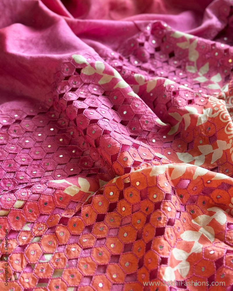 DP-X09958 Silk Cutwork sari