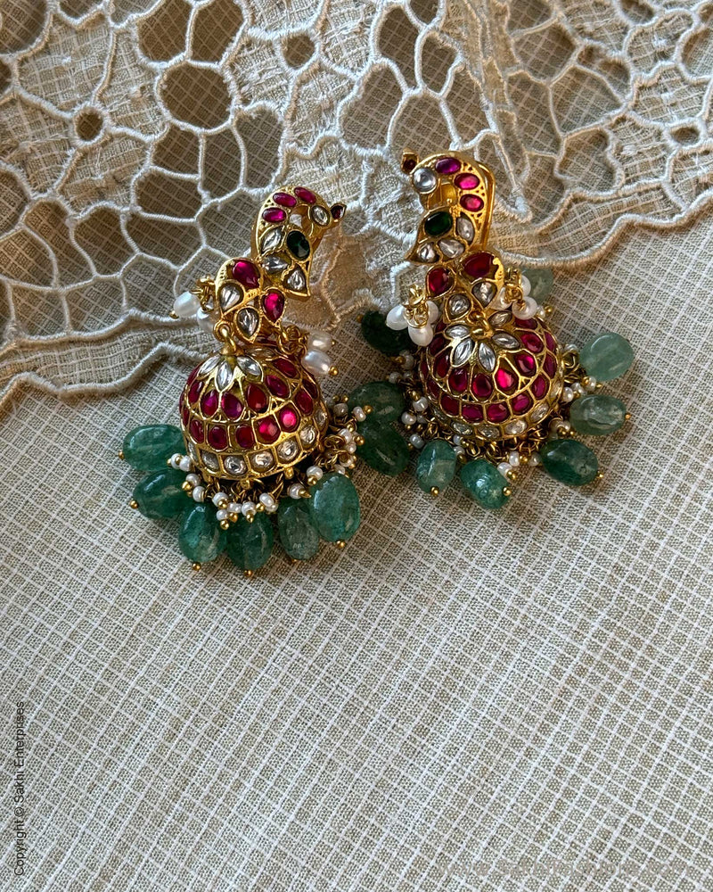 AJ-X10202 Gold Jumka Earring