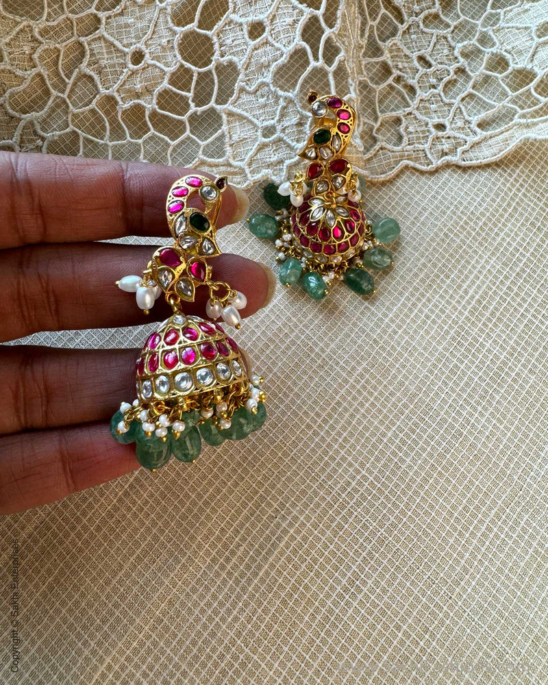 AJ-X10202 Gold Jumka Earring