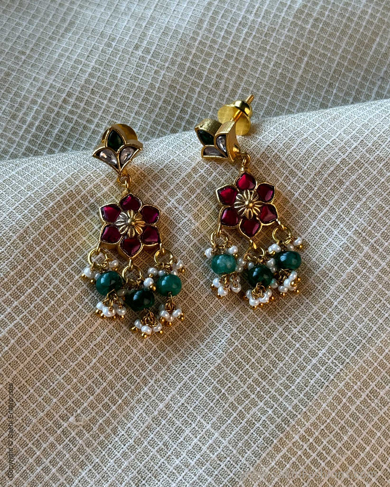 AJ-X10209 Gold Earring