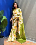 EE-X08844 Printed Kanchi Silk Sari