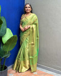 EE-X01682 Green Kota Saree