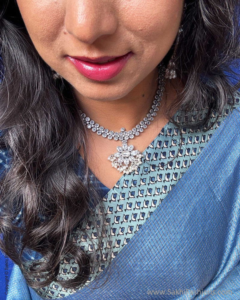 EE-X10288 Blue Tussar Sari